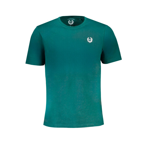 GIAN MARCO VENTURI Ανδρικό Πράσινο T-shirt με στρογγυλή λαιμόκοψη