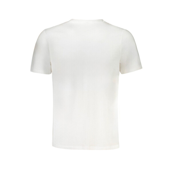 GIAN MARCO VENTURI Ανδρικό Λευκό T-Shirt με print λογότυπο