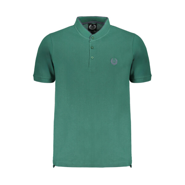 GIAN MARCO VENTURI Ανδρική Πράσινη Polo Μπλούζα με γιακά μάο