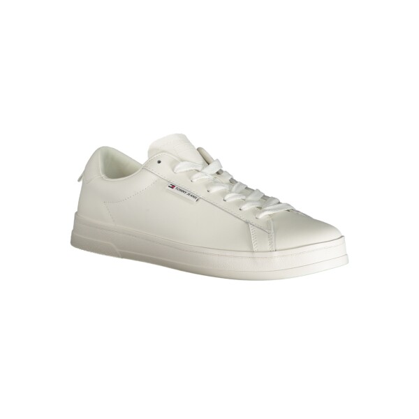 Tommy Hilfiger ανδρικά sneakers σε λευκό χρώμα με κορδόνια