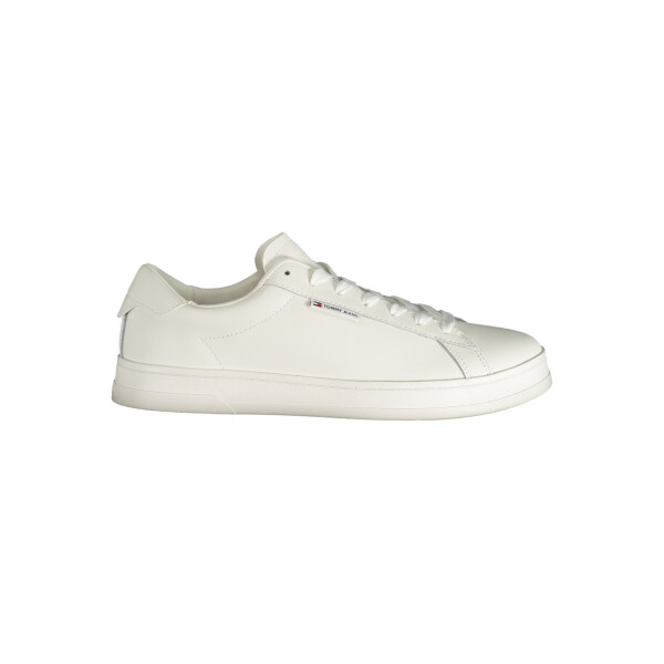 Tommy Hilfiger ανδρικά sneakers σε λευκό χρώμα με κορδόνια