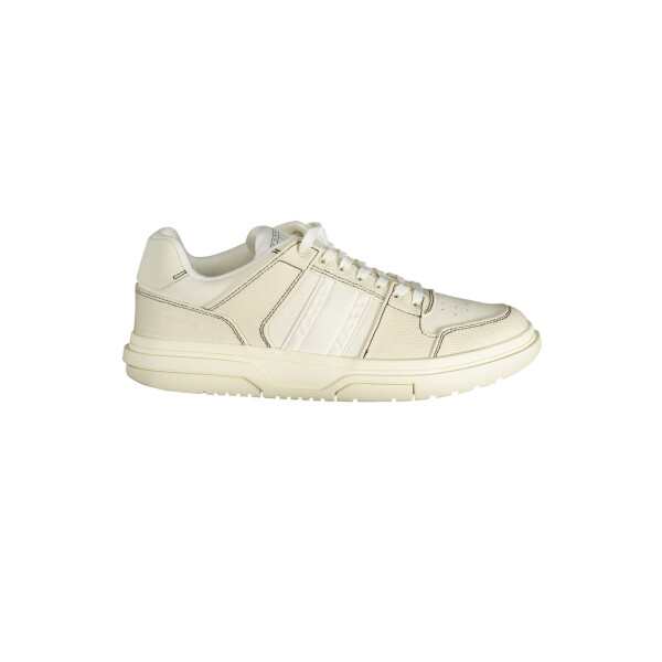 Tommy Hilfiger ανδρικά λευκά sneakers με κορδόνια