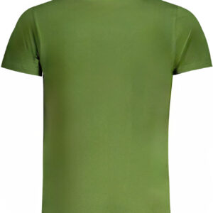 K-Way Ανδρικό Πράσινο T-shirt με στρογγυλή λαιμόκοψη και τσέπη