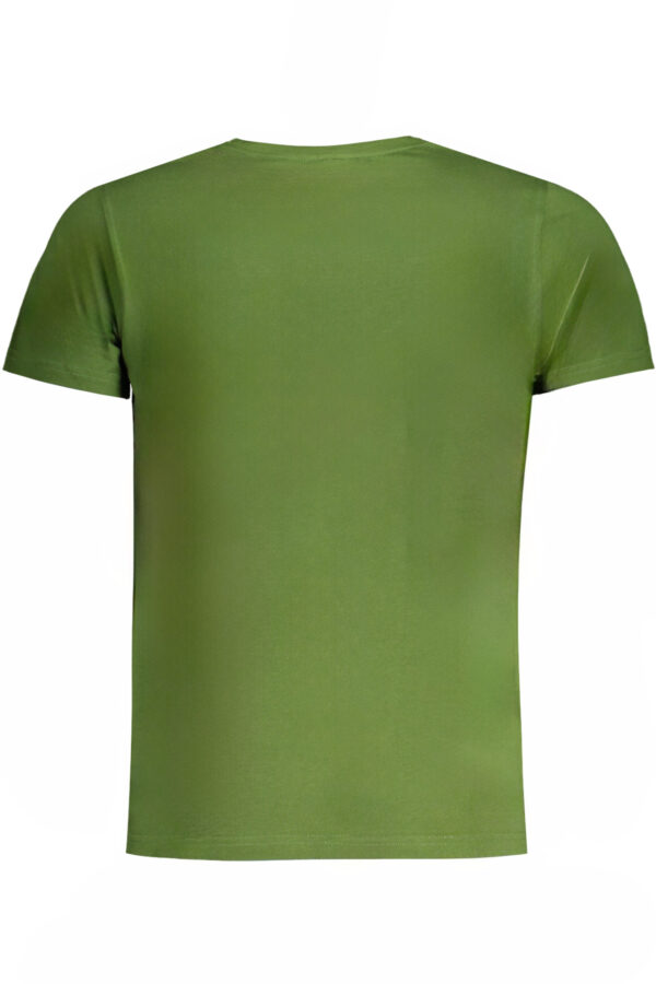K-Way Ανδρικό Πράσινο T-shirt με στρογγυλή λαιμόκοψη και τσέπη