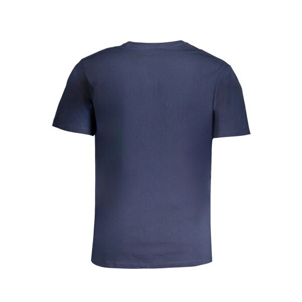Pepe Jeans ανδρικό μπλε t-shirt με στρογγυλή λαιμόκοψη και λογότυπο