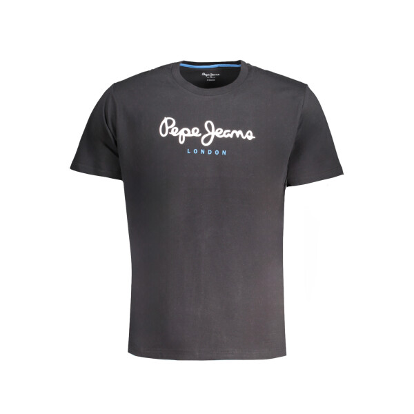 Pepe Jeans ανδρικό t-shirt σε μαύρο χρώμα με στρογγυλή λαιμόκοψη