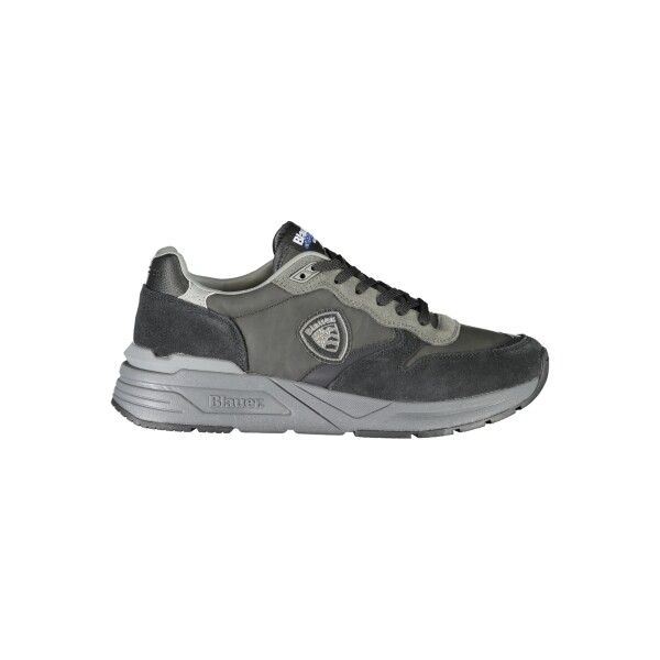 Blauer ανδρικά sneakers σε μαύρο χρώμα με κορδόνια
