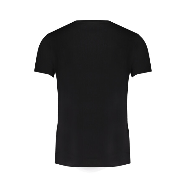 Timberland ανδρικό μαύρο T-shirt με στρογγυλή λαιμόκοψη