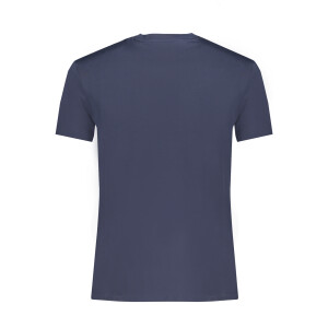 Timberland ανδρικό μπλε T-shirt με κοντά μανίκια και στρογγυλή λαιμόκοψη