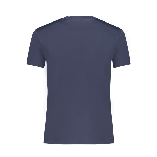 Timberland ανδρικό μπλε T-shirt με κοντά μανίκια και στρογγυλή λαιμόκοψη