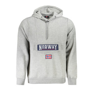 NORWAY 1963 Ανδρικό Γκρι Φούτερ με Φερμουάρ