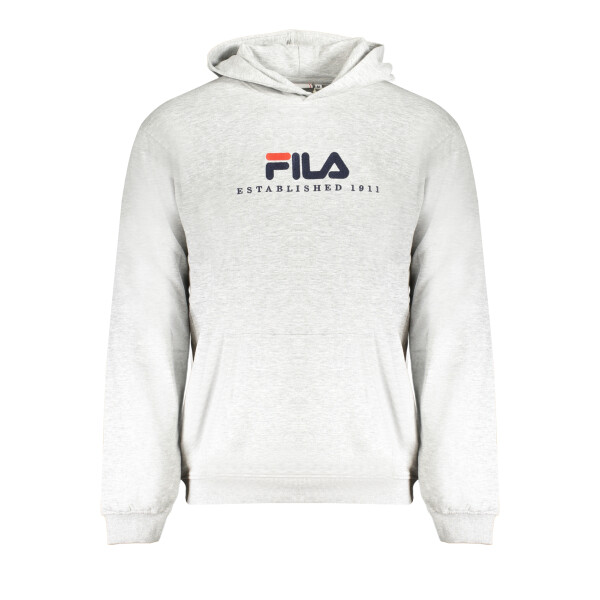 FILA Ανδρικό Γκρι Φούτερ με Κουκούλα