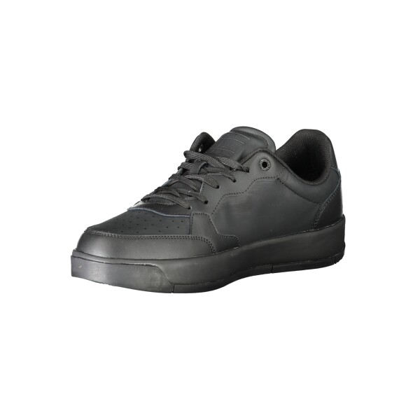 Tommy Hilfiger ανδρικά sneakers σε μαύρο χρώμα με κορδόνια