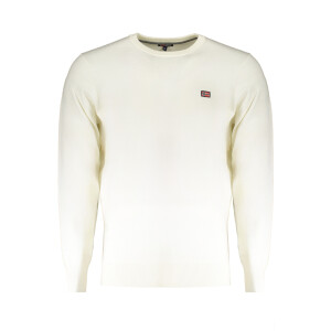NORWAY 1963 ανδρικό λευκό t-shirt με μακριά μανίκια