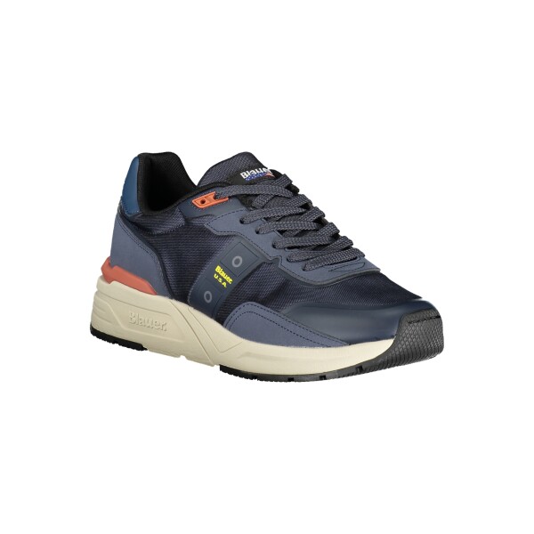 Blauer ανδρικά sneakers σε μπλε χρώμα με κορδόνια