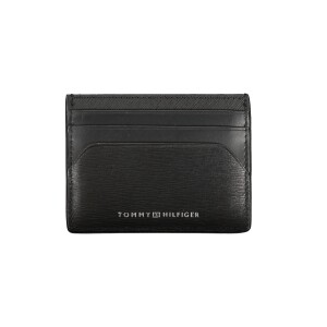 Tommy Hilfiger Ανδρικό Μαύρο Πορτοφόλι με λογότυπο