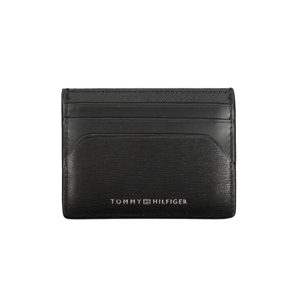 Tommy Hilfiger Ανδρικό Μαύρο Πορτοφόλι με λογότυπο
