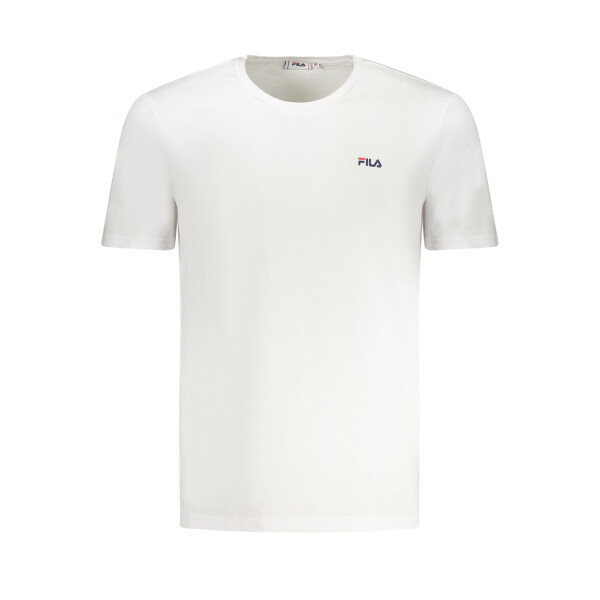 FILA Ανδρικό Μπλε T-shirt με στρογγυλή λαιμόκοψη και λογότυπο