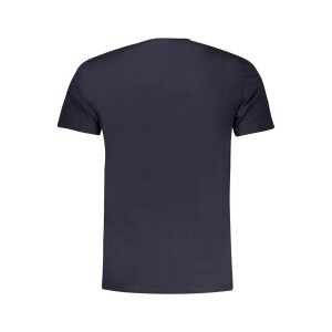 Guess Jeans Ανδρικό Μπλε T-shirt με κεντημένο λογότυπο