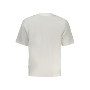 Guess Jeans Ανδρικό Λευκό T-Shirt με κεντημένο λογότυπο
