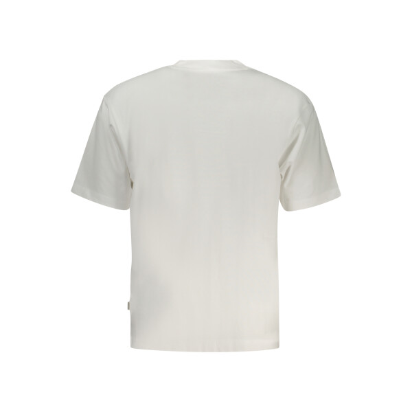 Guess Jeans Ανδρικό Λευκό T-Shirt με κεντημένο λογότυπο