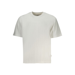 Guess Jeans Ανδρικό Λευκό T-Shirt με κεντημένο λογότυπο