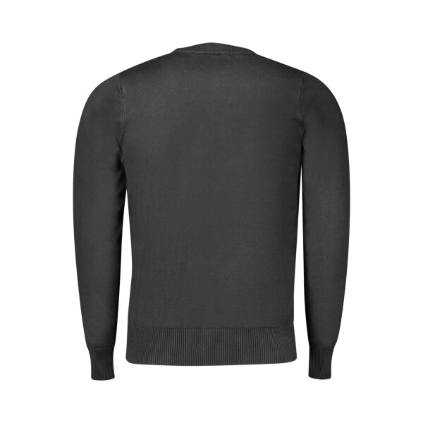 COVERI MOVING Ανδρικό Μαύρο T-shirt με μακριά μανίκια