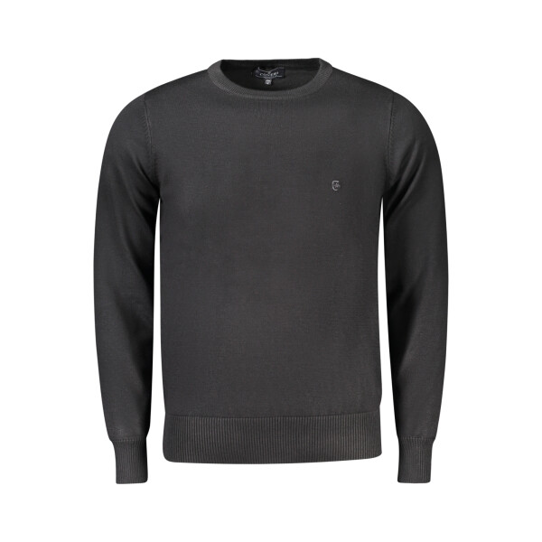 COVERI MOVING Ανδρικό Μαύρο T-shirt με μακριά μανίκια