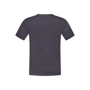 RIFLE Ανδρικό Μπλε T-Shirt με κοντά μανίκια και λογότυπο