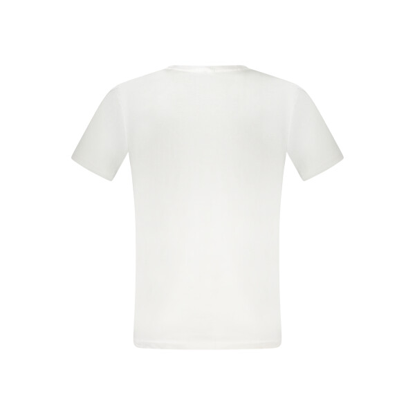 RIFLE Ανδρικό Λευκό T-Shirt με κοντά μανίκια και λογότυπο