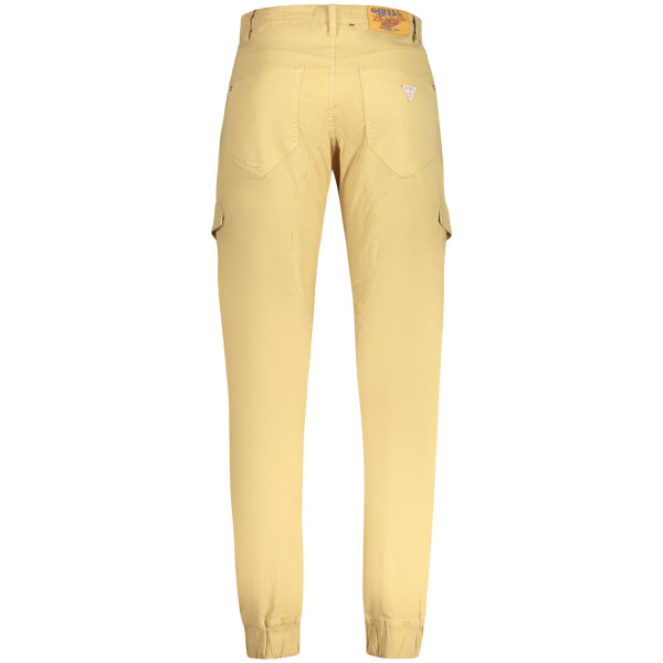 Guess Jeans Ανδρικό Μπεζ Παντελόνι σε slim fit γραμμή