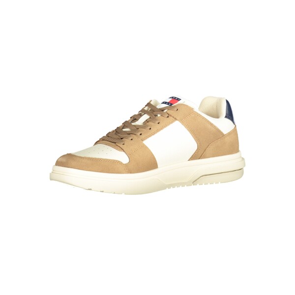Tommy Hilfiger ανδρικά sneakers σε μπεζ χρώμα με κορδόνια