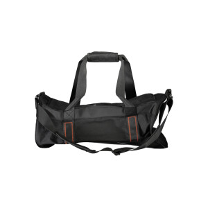 North Sails ανδρική μαύρη τσάντα duffle με λογότυπο