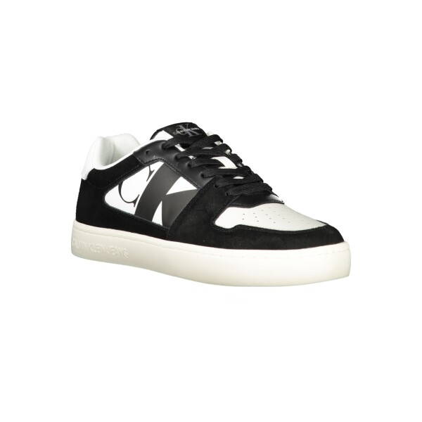 Calvin Klein ανδρικά sneakers σε μαύρο χρώμα με κορδόνια και λογότυπο