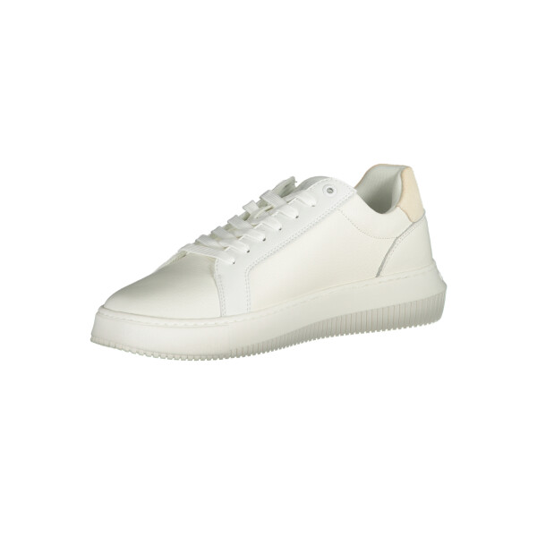 Calvin Klein ανδρικά sneakers σε λευκό χρώμα με κορδόνια
