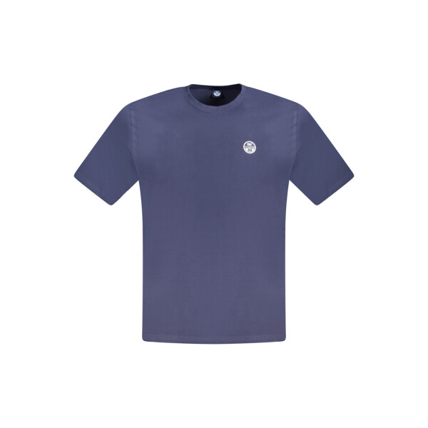 North Sails ανδρικό t-shirt σε μπλε χρώμα με στρογγυλή λαιμόκοψη