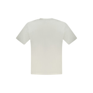 North Sails ανδρικό λευκό T-shirt με κοντά μανίκια και λογότυπο