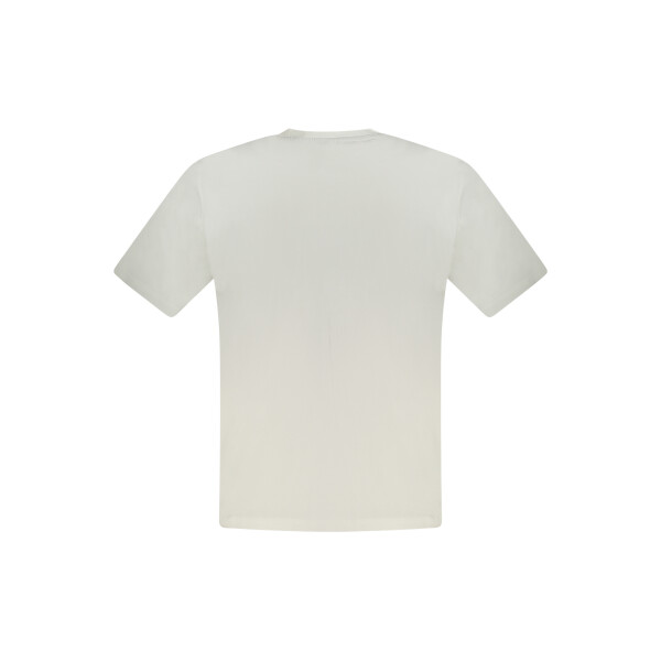 North Sails ανδρικό λευκό T-shirt με κοντά μανίκια και λογότυπο