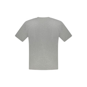 North Sails ανδρικό γκρι t-shirt με κοντά μανίκια και λογότυπο