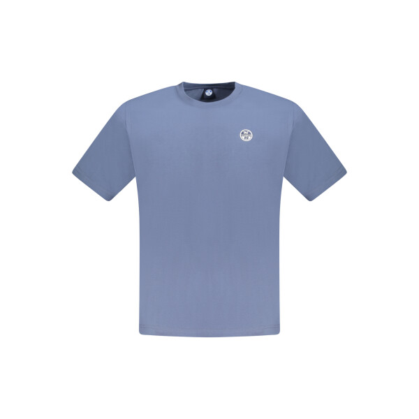 North Sails ανδρικό t-shirt σε μπλε χρώμα με στρογγυλή λαιμόκοψη