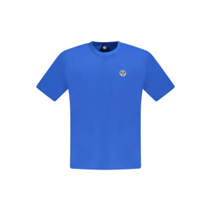 North Sails Ανδρικό Μπλε T-shirt με κοντά μανίκια και λογότυπο