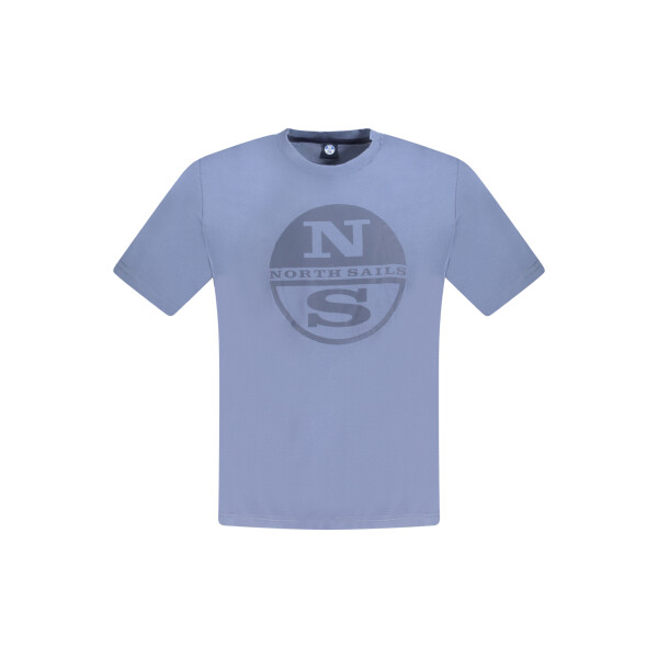 North Sails ανδρικό t-shirt σε μπλε χρώμα με κοντά μανίκια και λογότυπο