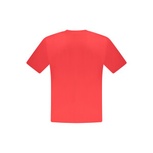 North Sails ανδρικό κόκκινο t-shirt με κοντά μανίκια και λογότυπο