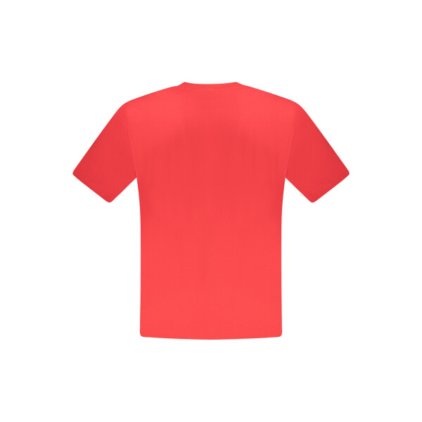 North Sails ανδρικό κόκκινο t-shirt με κοντά μανίκια και λογότυπο