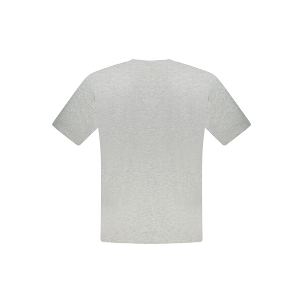 North Sails ανδρικό γκρι t-shirt με κοντά μανίκια και λογότυπο