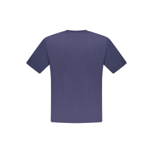 North Sails ανδρικό μπλε T-shirt με κοντά μανίκια και λογότυπο