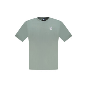 North Sails ανδρικό πράσινο t-shirt με στρογγυλή λαιμόκοψη