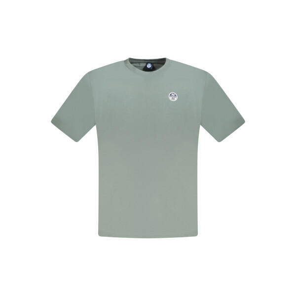 North Sails ανδρικό πράσινο t-shirt με στρογγυλή λαιμόκοψη