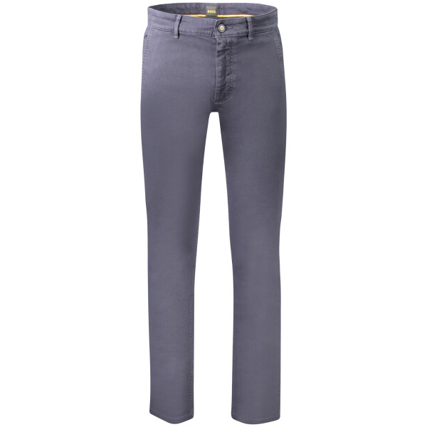 BOSS Ανδρικό Μπλε Παντελόνι σε slim fit γραμμή με 4 τσέπες