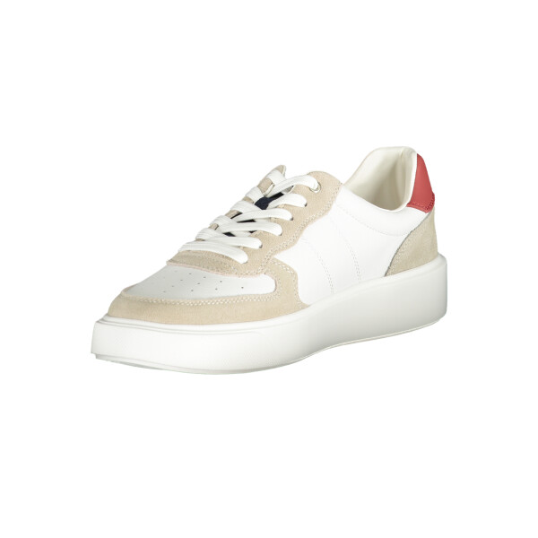 Blauer Ανδρικά Λευκά Sneakers με κορδόνια